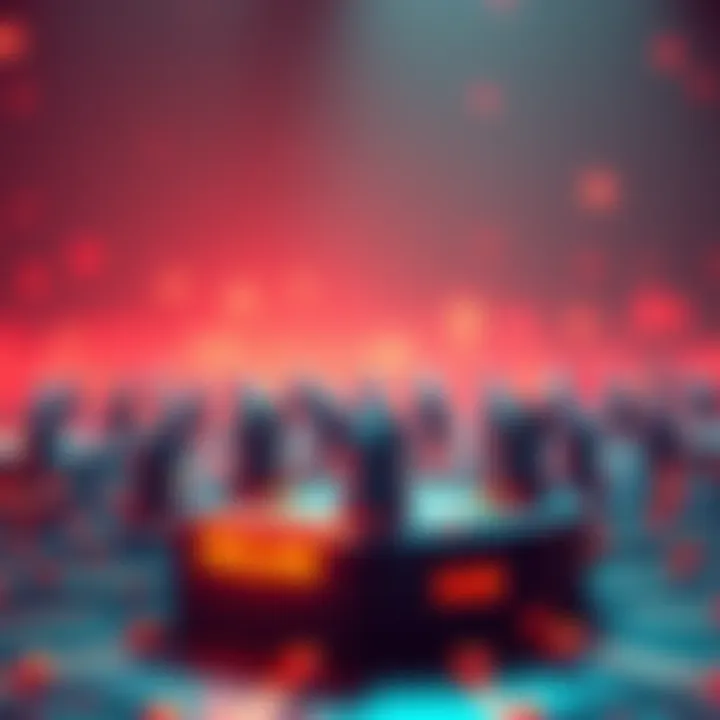 A graphic showing Solana validators with a few dominating the network, highlighting centralization issues.