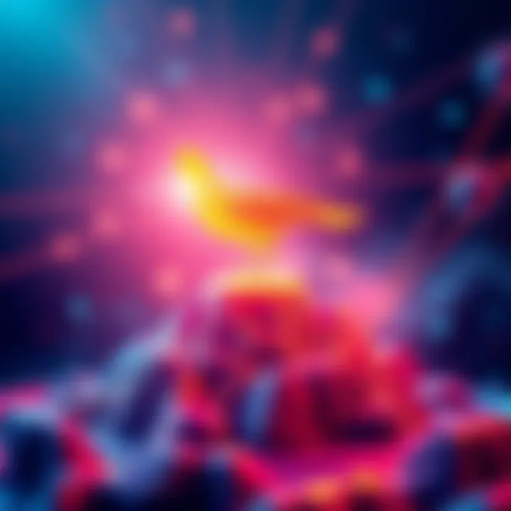 A visual representation of Solana's dominance in developer activity within the blockchain space, showcasing vibrant elements symbolizing innovation and progress.
