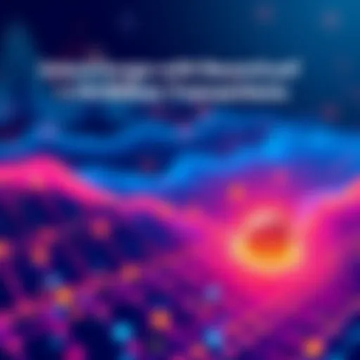 A graphic representation showing the Solana blockchain achieving a record of 1.16 billion transactions, with vibrant colors and transaction icons symbolizing activity.