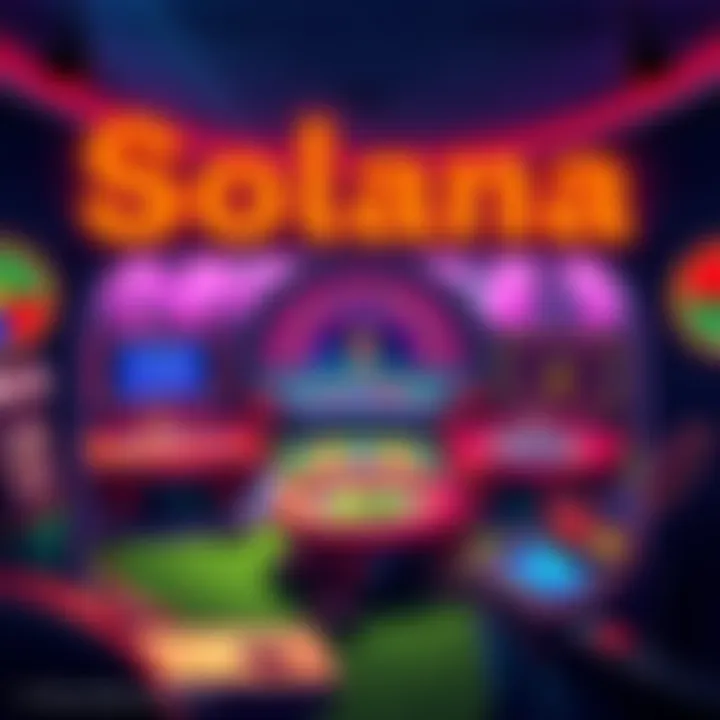 A variety of crypto casino platforms that accept Solana for gaming