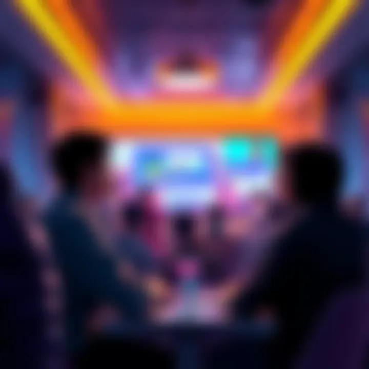 Solana Community Chat People discussing in a vibrant online chat about Solana on various platforms like Telegram and Discord