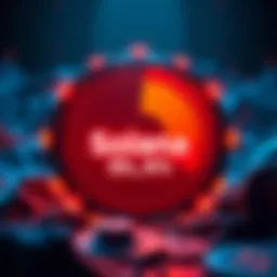 A graphic showing Solana's logo with a pie chart indicating its 30.6% share of the DEX market, highlighting the shift in trading dynamics.