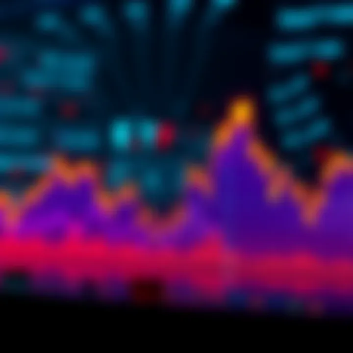 A graph showing a spike in trading volume for Solana ETFs, indicating high investor confidence