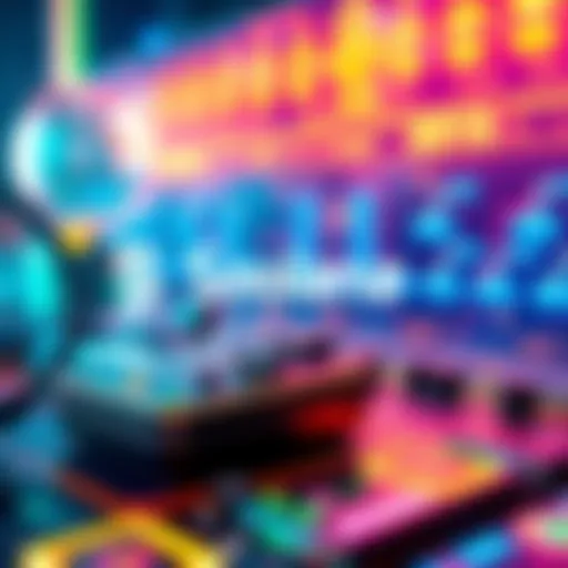 A graphic showing futuristic digital technology with Solana's logo and vibrant colors representing innovation and growth in 2026.