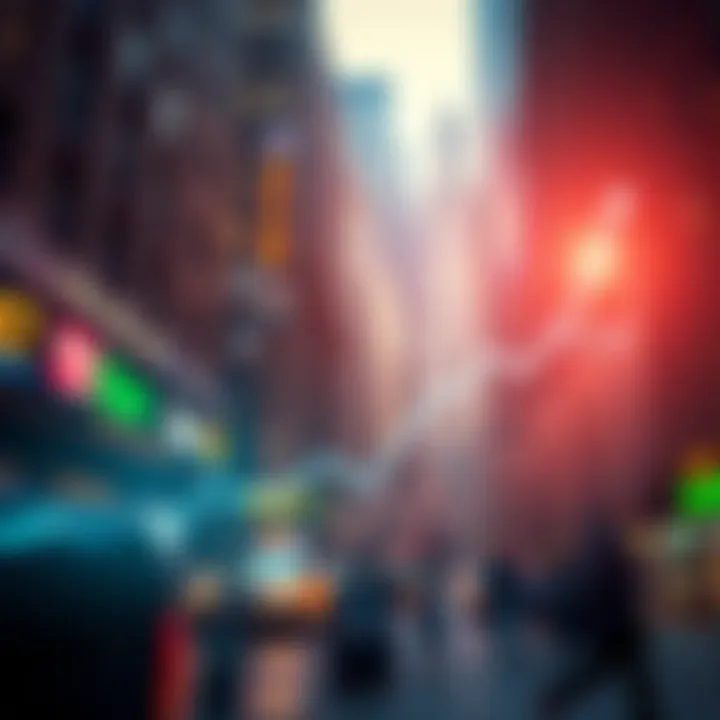 Graph showing Solana's market value soaring towards $880 billion with Wall Street investments in the background