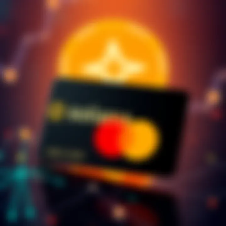 Visual representation of Solana and Mastercard logos together, symbolizing their partnership in the Crypto Partner Program to improve payment solutions.
