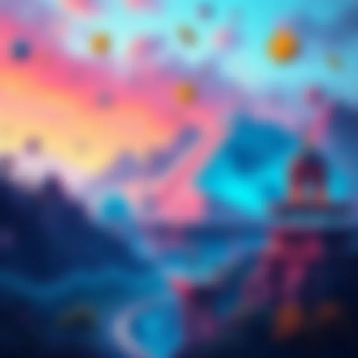 A creative illustration depicting automated trading systems with Solana memecoins, showcasing both success and challenges in a vibrant digital landscape.