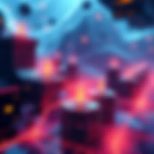 Illustration showing improvements in slot times and validators for the Solana blockchain ecosystem