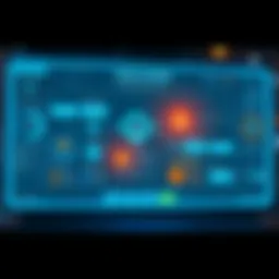 A digital representation of a Solana Permissioned Environment showing private transaction controls, validator settings, and network management options on a user-friendly interface.