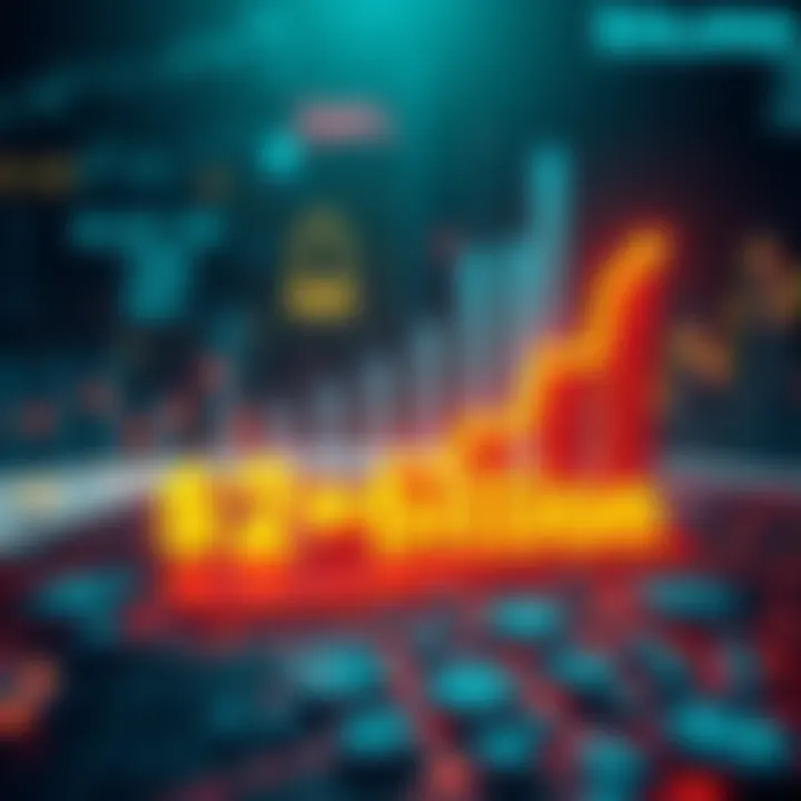 A graphical representation showing Solana's Real World Asset value surpassing $2 billion, with upward trends and financial symbols in the background.
