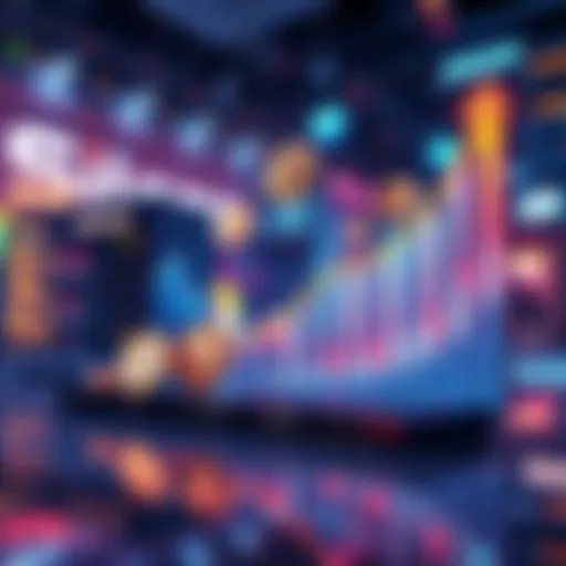 Visual representation of Solana's stablecoin market showcasing various stablecoins expanding beyond USD, with growth indicators and charts.