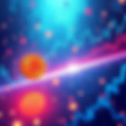 Illustration showing Solana's blockchain reaching over 100,000 transactions per second during stress tests, highlighting its speed and scalability.