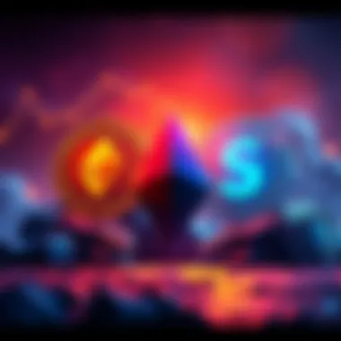 Illustration showing Solana and Sui logos representing their rise in agentic finance while overshadowing Ethereum, symbolizing fast AI-driven trading.