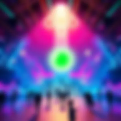 Visual representation of Solfart SOLF presale nearing $190K, with tokens and community engagement depicted in a vibrant setting.