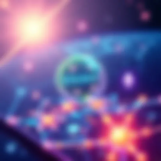 Solray Protocol Launch Illustration showing Solana and other blockchains like Cosmos and Ethereum connected through Solray, symbolizing seamless asset transfer.