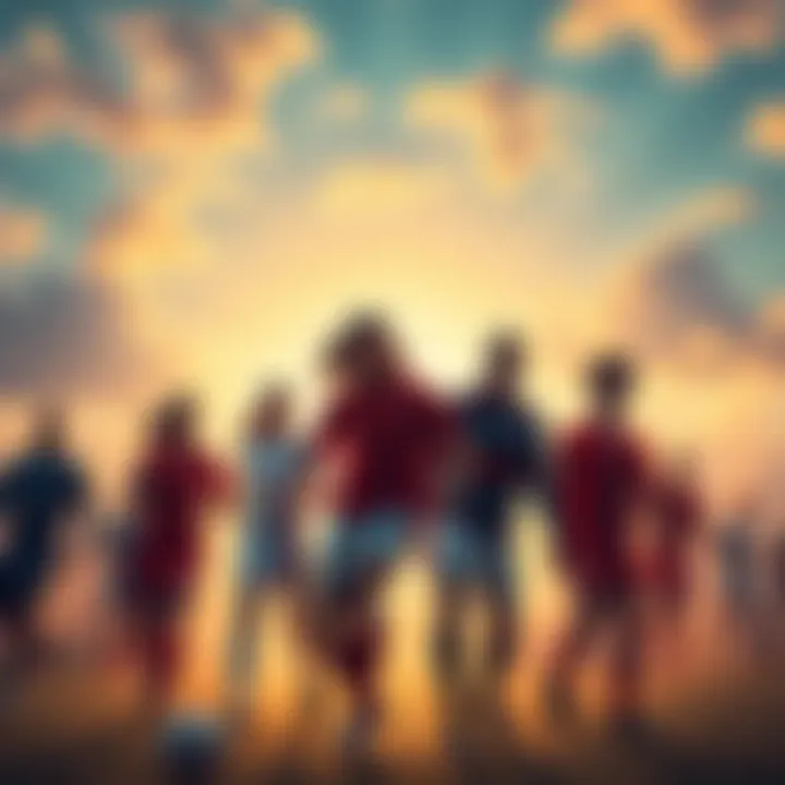Join the Sorare Squad A group of diverse players coming together to form a soccer team in Sorare