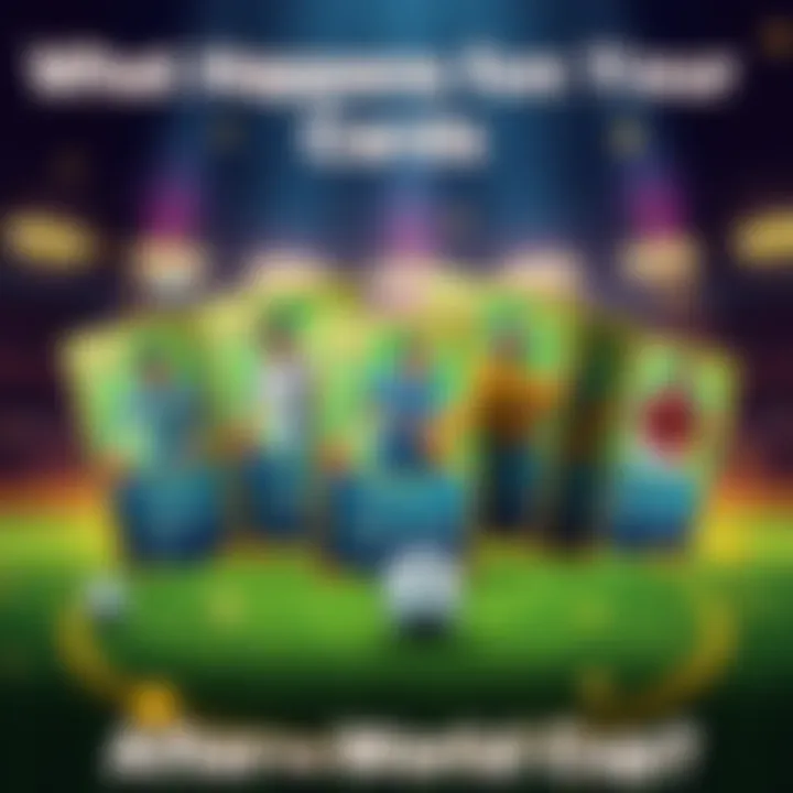A collection of Sorare cards featuring soccer players with a World Cup theme.