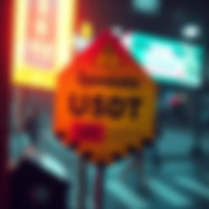 A warning sign about spendable USDT scams with a graphic of a fraudulent advertisement.