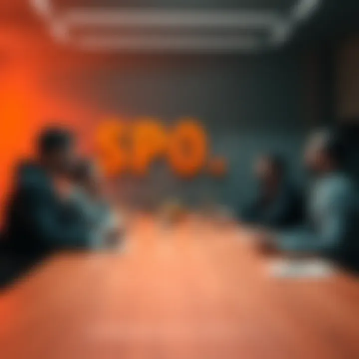 Members of the Cardano community discussing updates on Plutus execution limits in a meeting setting