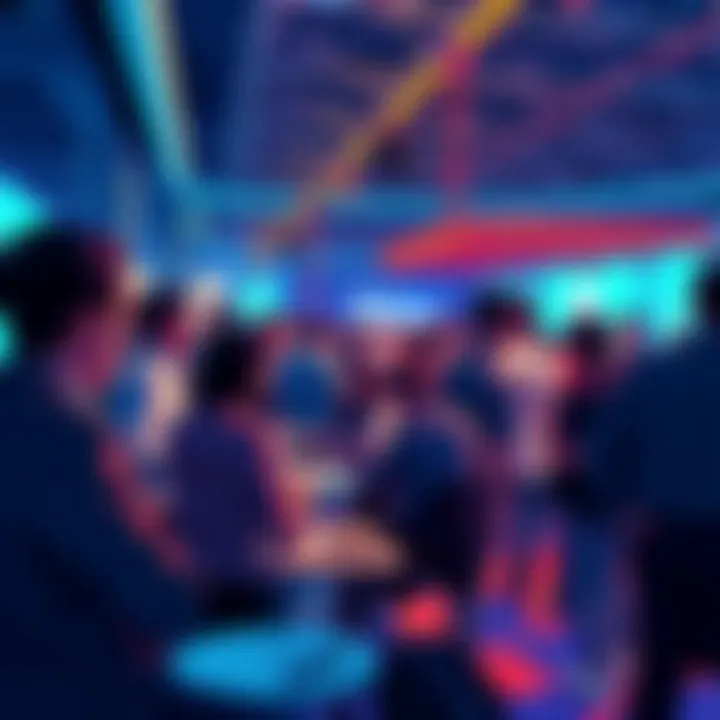 Stablecoin and Web3 Forum Event Participants engaged in discussions at the Stablecoin and Web3 Founders Forum, showcasing digital assets and networking