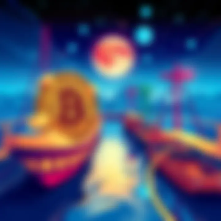 A digital illustration symbolizing the impact of MICA law on USDT and alternative stablecoins in Europe