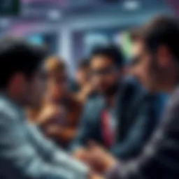 People discussing staking offers on a forum with a concerned expression