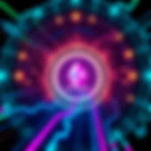 A visual representation of Stargate linking to Injective, showcasing the flow of wrapped Ethereum enhancing cross-chain liquidity.