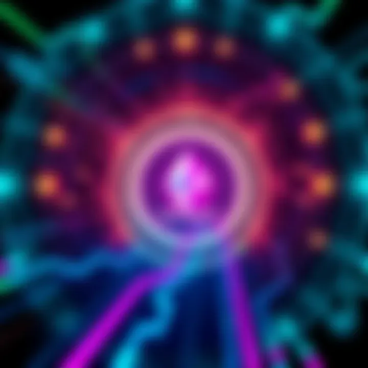 Stargate Connects to Injective A visual representation of Stargate linking to Injective, showcasing the flow of wrapped Ethereum enhancing cross-chain liquidity.