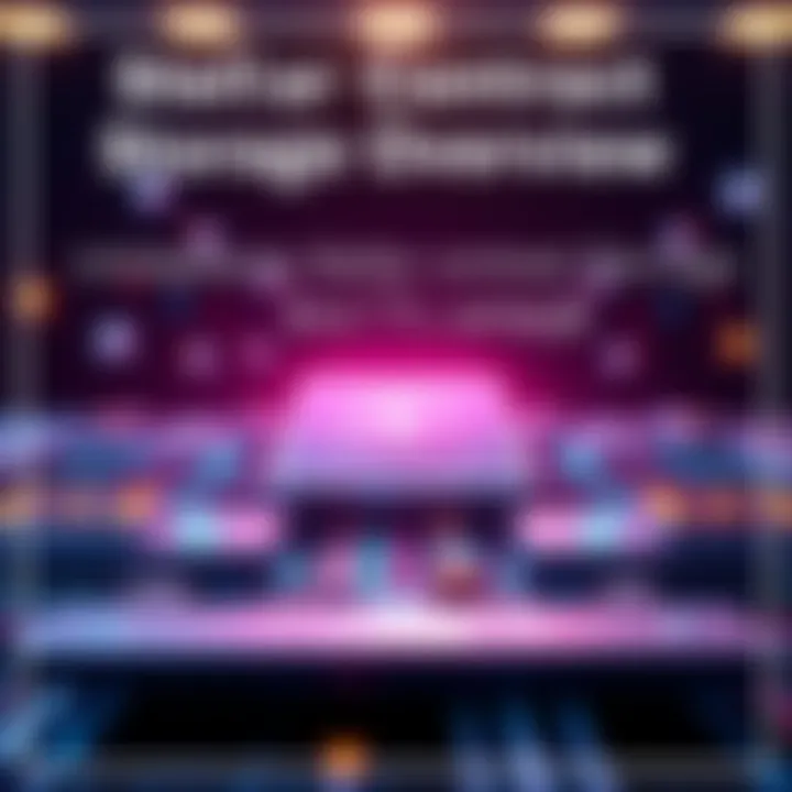 Visual representation of Stellar contract storage components and TTL settings, featuring ledger interaction and contract ID elements.