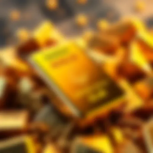 A bar of gold with the Stellar logo, symbolizing Stellar's backing of gold for XLM.