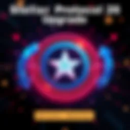 A graphic showing the Stellar logo with arrows indicating upgrade flow and progress, symbolizing the transition to Protocol 26