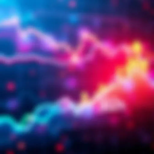 Stellar Trading Surge After Launch Graph showing a 303% increase in Stellar trading volume with vibrant colors, highlighting investor interest.