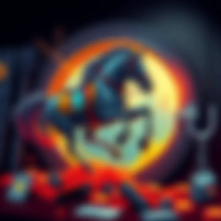 StilachiRAT Trojan Alert Illustration depicting a trojan horse breaching a digital vault, symbolizing the threat to cryptocurrency wallets in Google Chrome.