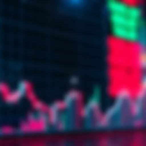 A stock market graph showing a slight decline from a peak, illustrating minor fluctuations in investment values.