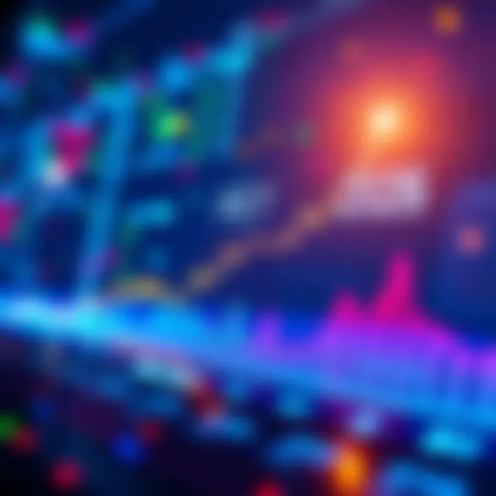 A vibrant graph showing upward trends in stock prices, representing investor excitement for FET in 2026.