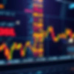 A stock market graph showing slight losses with a focus on minimal downturns, symbolizing strategies for maintaining balance.