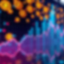 Stock Market Woes A graph showing a downward trend in stock prices with Bitcoin icons in the background, representing Taylor's investment struggles.