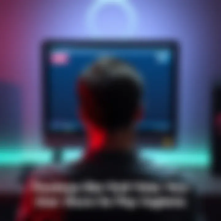 A frustrated person in front of a computer screen showing a passkey verification loop