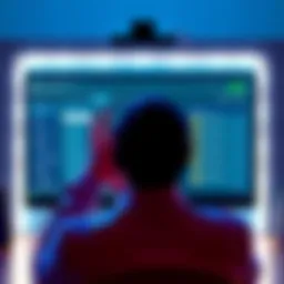 A person setting up a Bitcoin node with Stratum V2 on a computer screen, showing Umbrel's interface and configuration options.