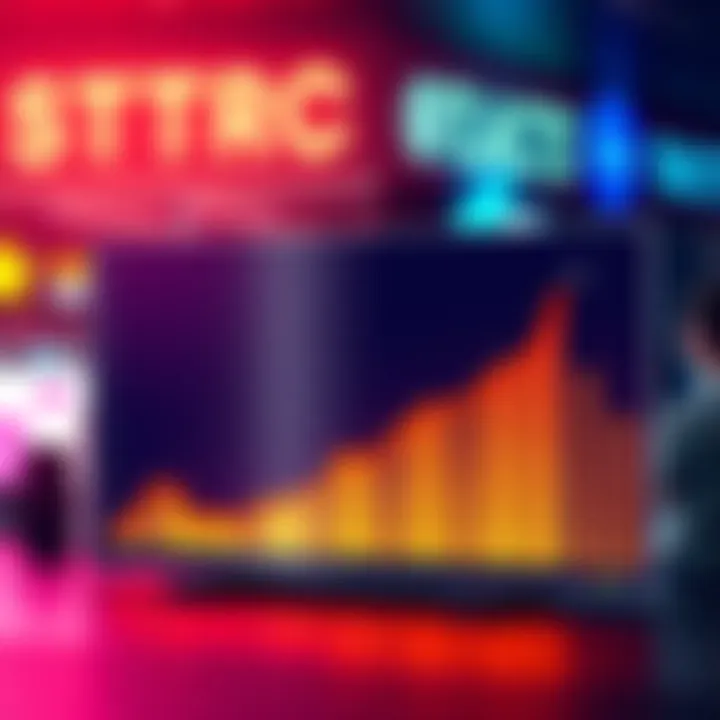 A graph showing STRC's dividend change from 11% to 11.5%, highlighting the shift in advertising strategy.