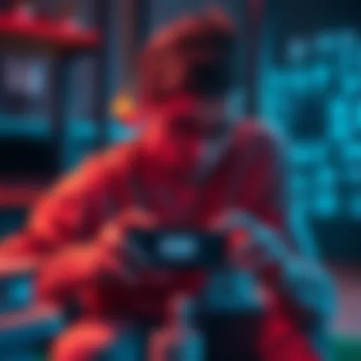 Person frustrated with smartphone while trying to set up two-factor authentication, showing error messages on screen