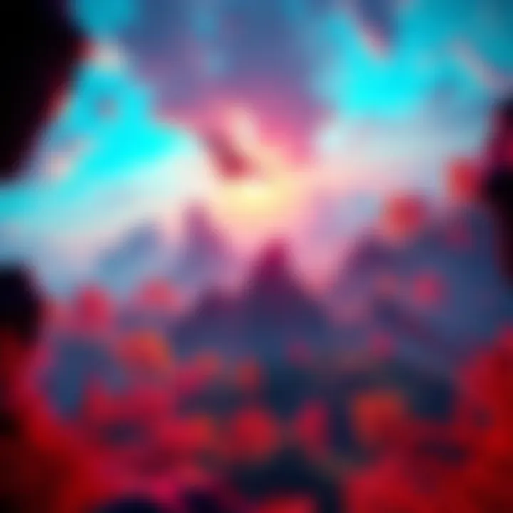 A breathtaking view from the game showcasing vibrant graphics and detailed environments