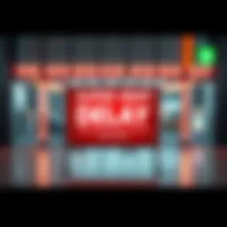 Announcement board showing Super Rent's new start date on Saturday