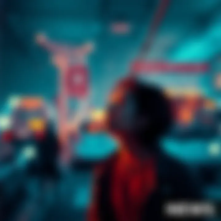 An individual contemplating their options for seeking help, highlighting connections with friends and community resources.