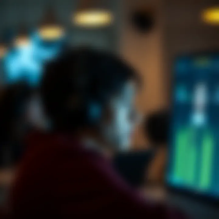 A person looks concerned while speaking to a support team member on a computer screen, highlighting a privacy concern.