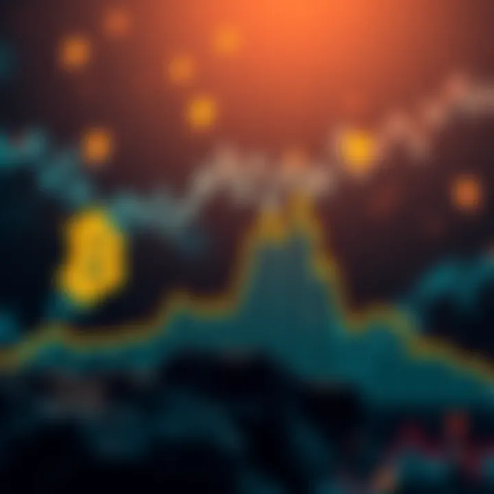 Graph showing a spike in Google searches for Bitcoin going to zero, indicating increased investor concern.