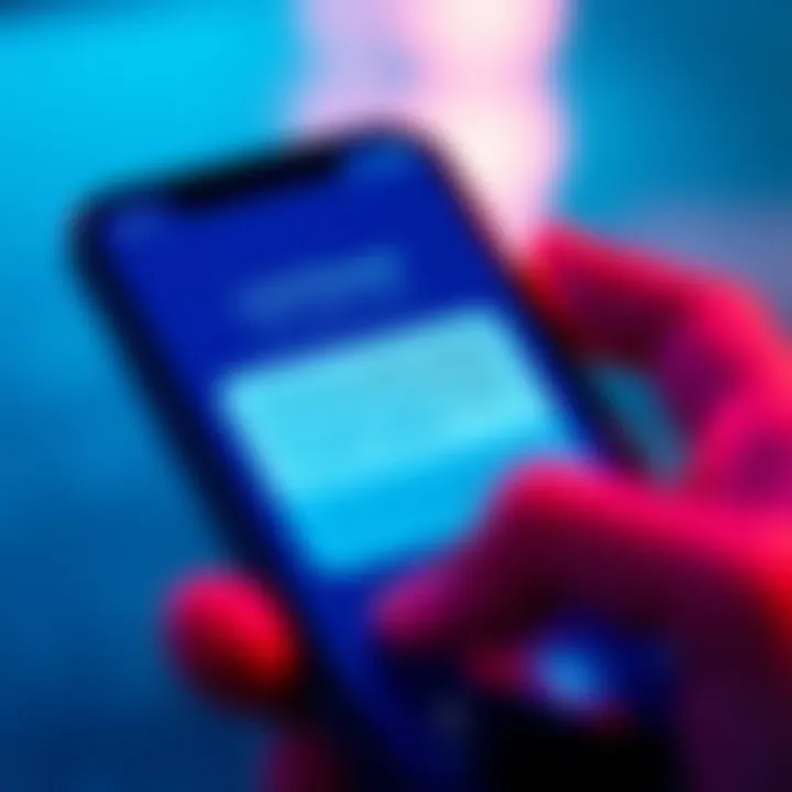 A phone displaying a suspicious text message claiming to be from Coinbase about a password reset with a strange customer service number.