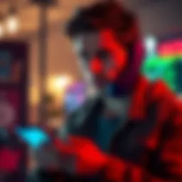 Suspicious phone scam call A person receiving a suspicious phone call about their Coinbase account, looking concerned while holding a smartphone