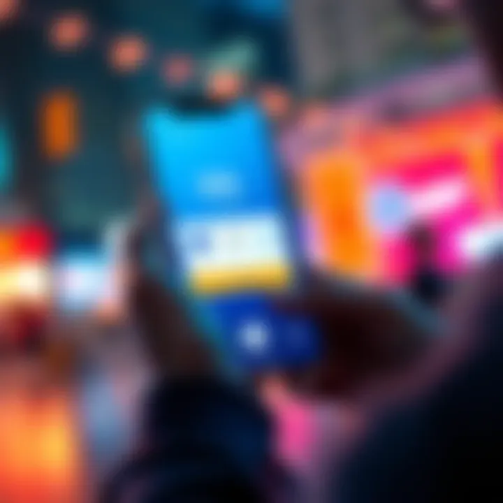 A person using a mobile app to exchange SOL for USDT on a smartphone screen