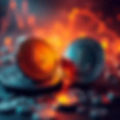 A visual representation of swapping Monero and Litecoin tokens, highlighting the need for privacy and no KYC platforms.